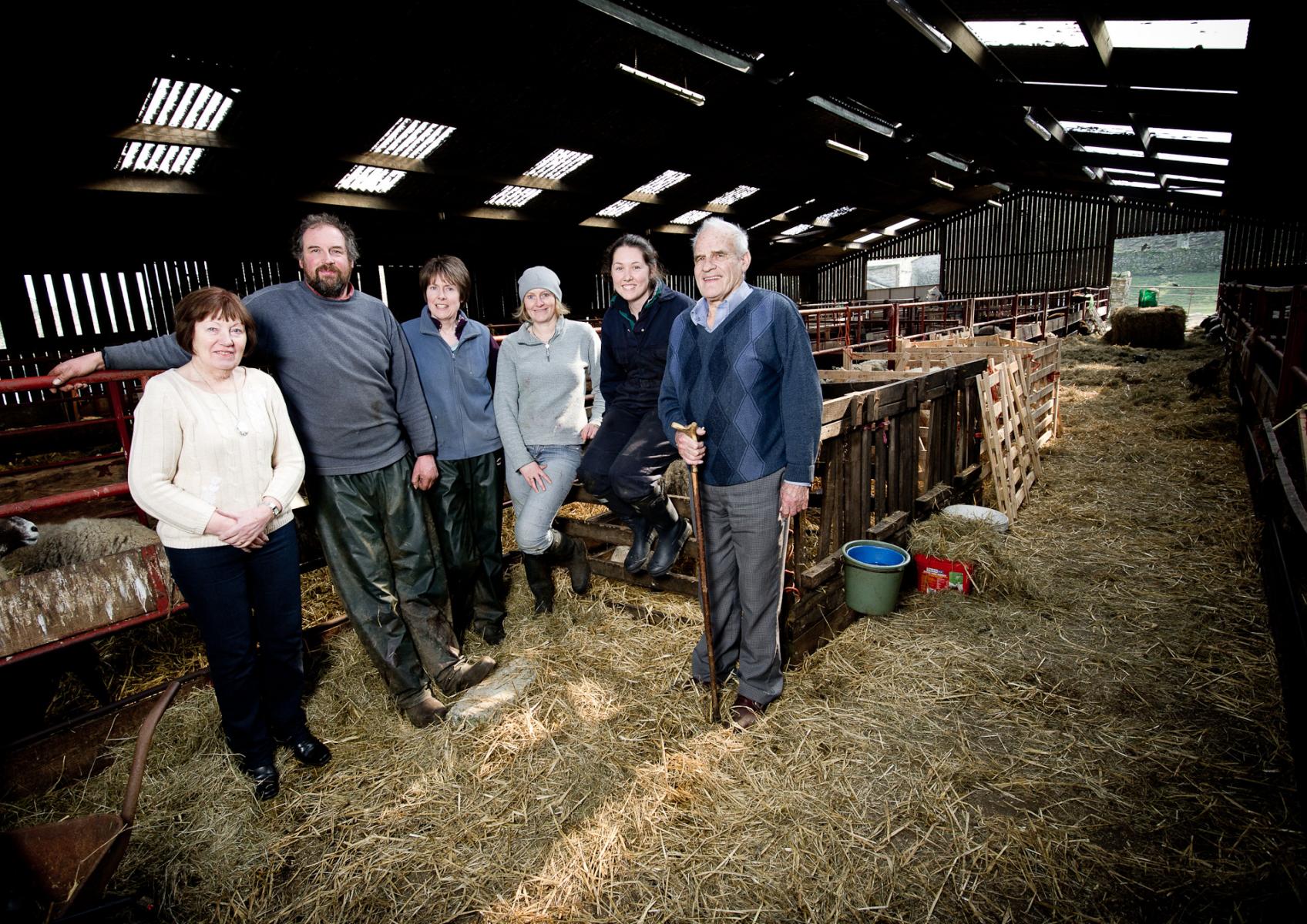 The Mudd family, Manor Farm