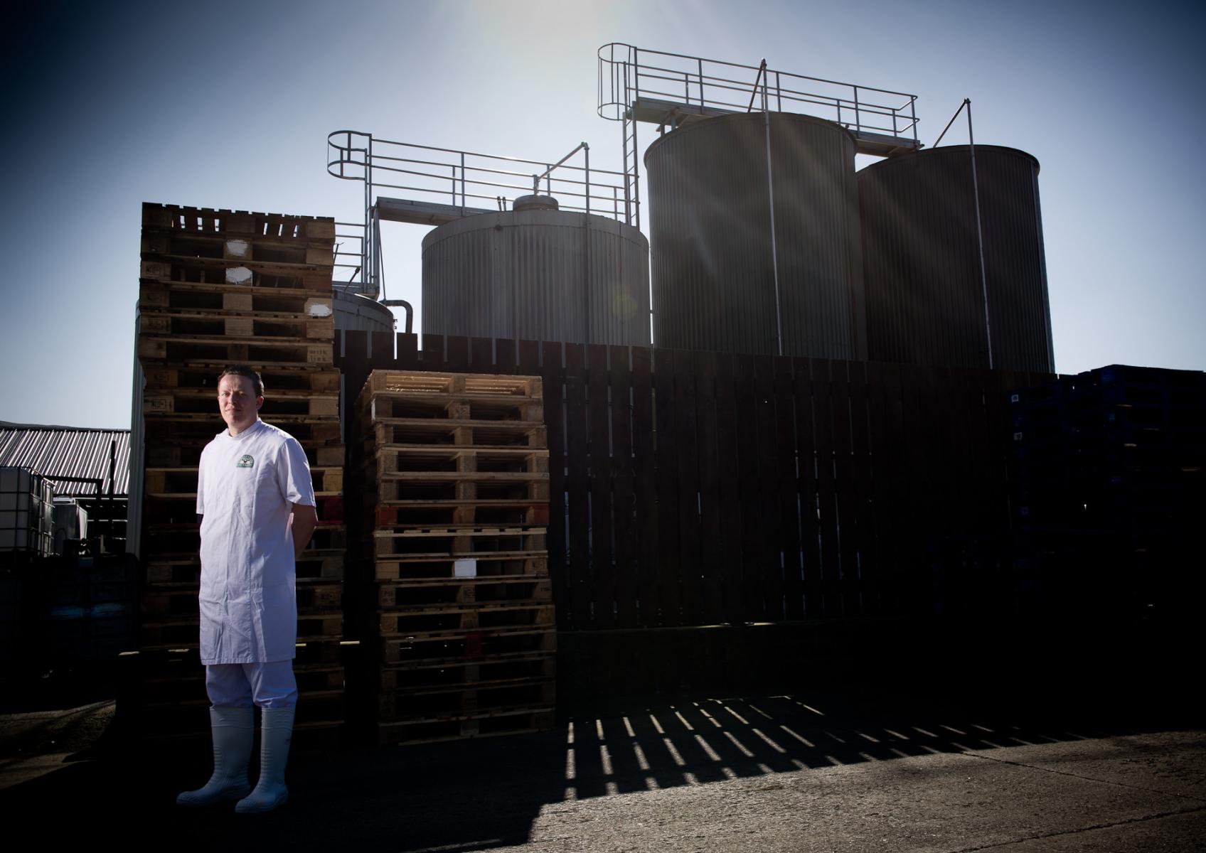 Stuart Haygarth, Cheese Maker at Wensleydale Creamery