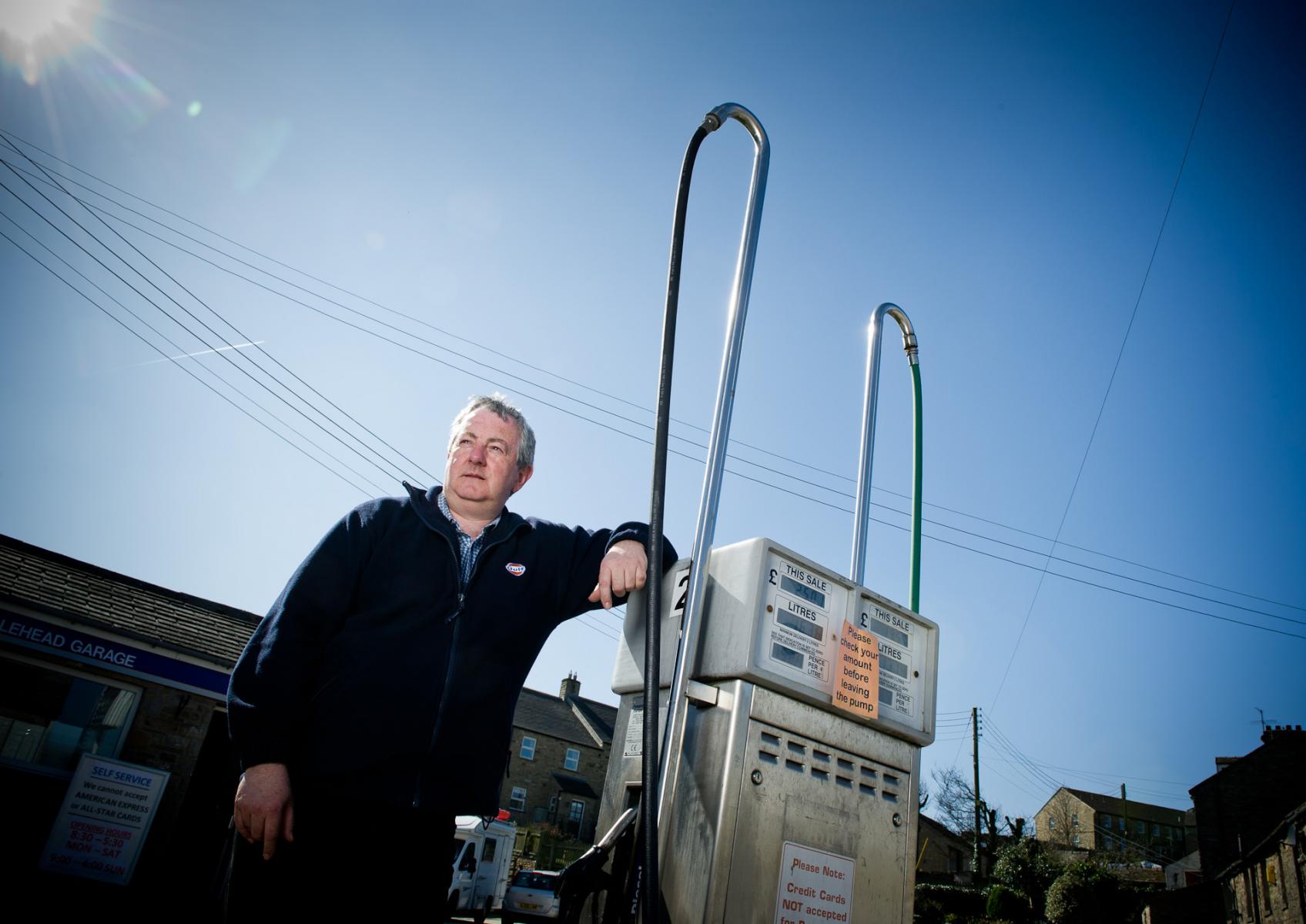 Ian Bown,  Dalehead Garage